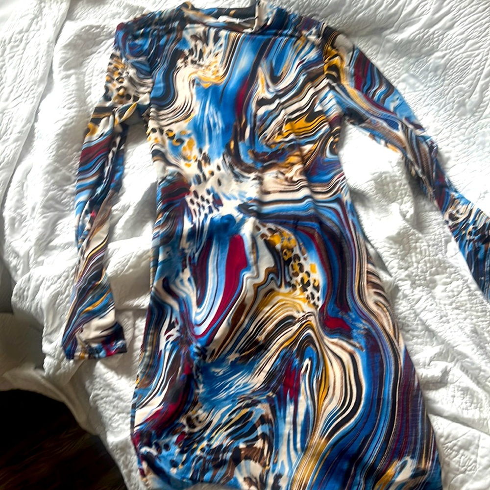 vintage thrifted dress